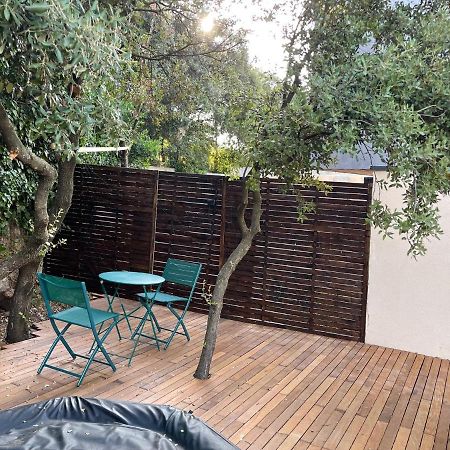 Studio Independant - Terrasse Et Piscine En Ete Restinclieres Exterior photo